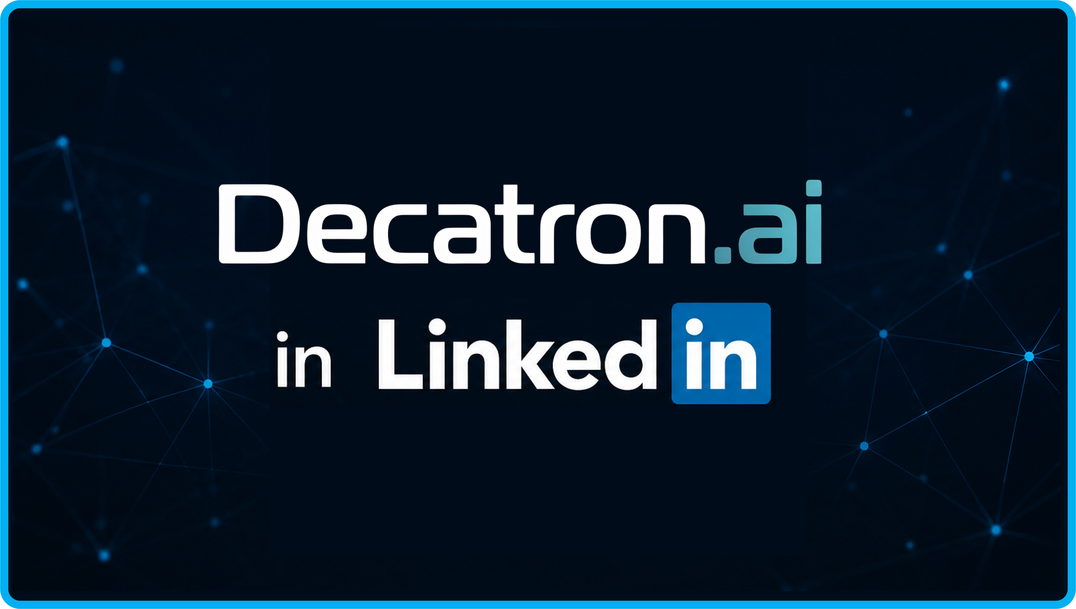 Decatron in linkedin